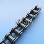 不锈钢带弯板附件滚子链条