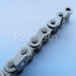 不锈钢带弯板附件滚子链条